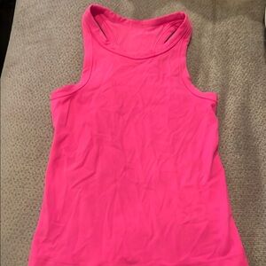 Lightly used Lululemon Pink Sleeveless Women's Top.